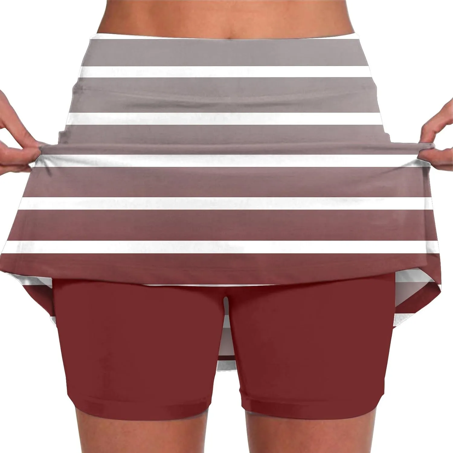 Tennis Skirts for Women Athletic Skirt with Shorts Golf Skort Pocket High Waisted Skorts Workout with Pockets