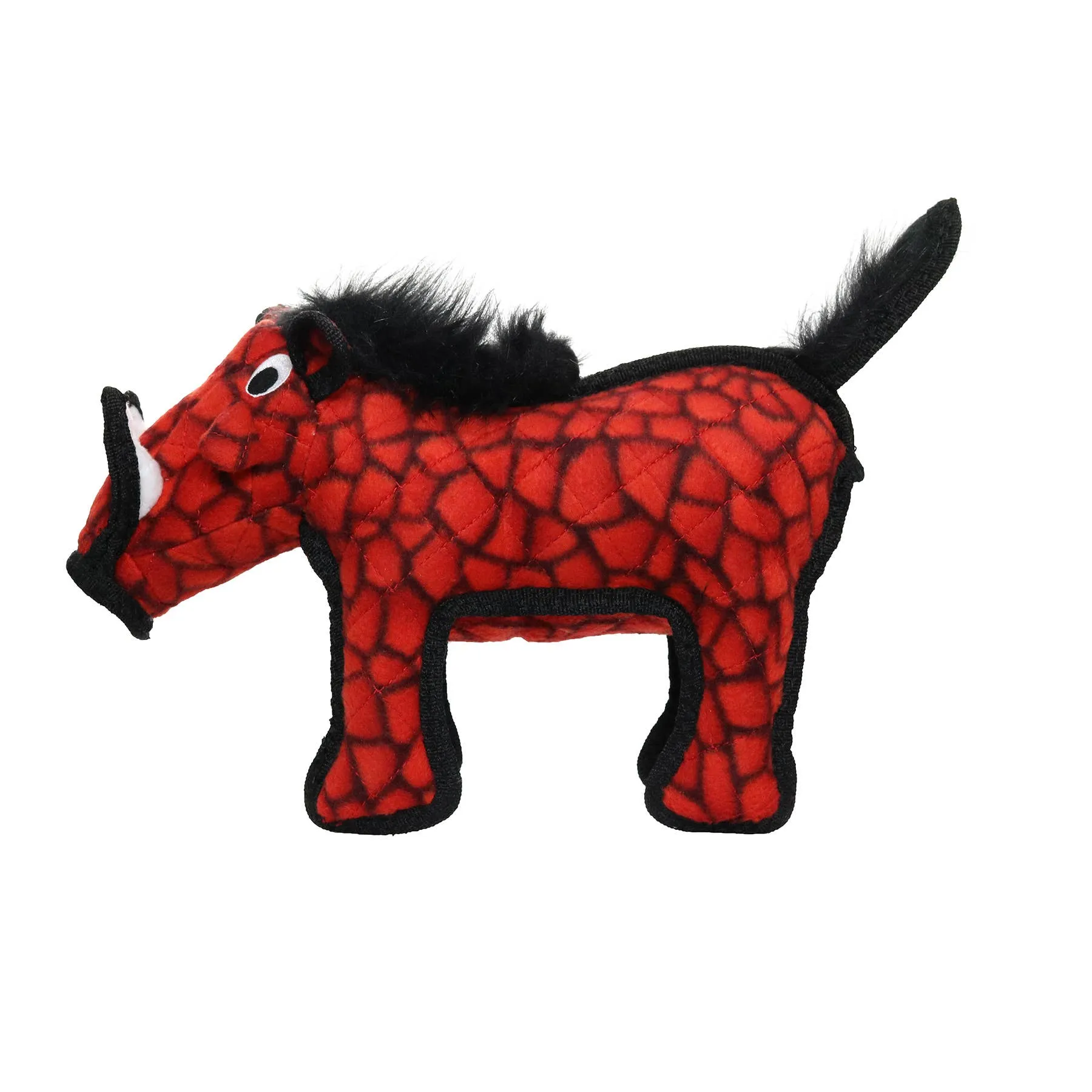 Tuffy Dog Toys - VIP Products - Tuffy Desert Warthog - Red, Tough, Durable Dog Toy