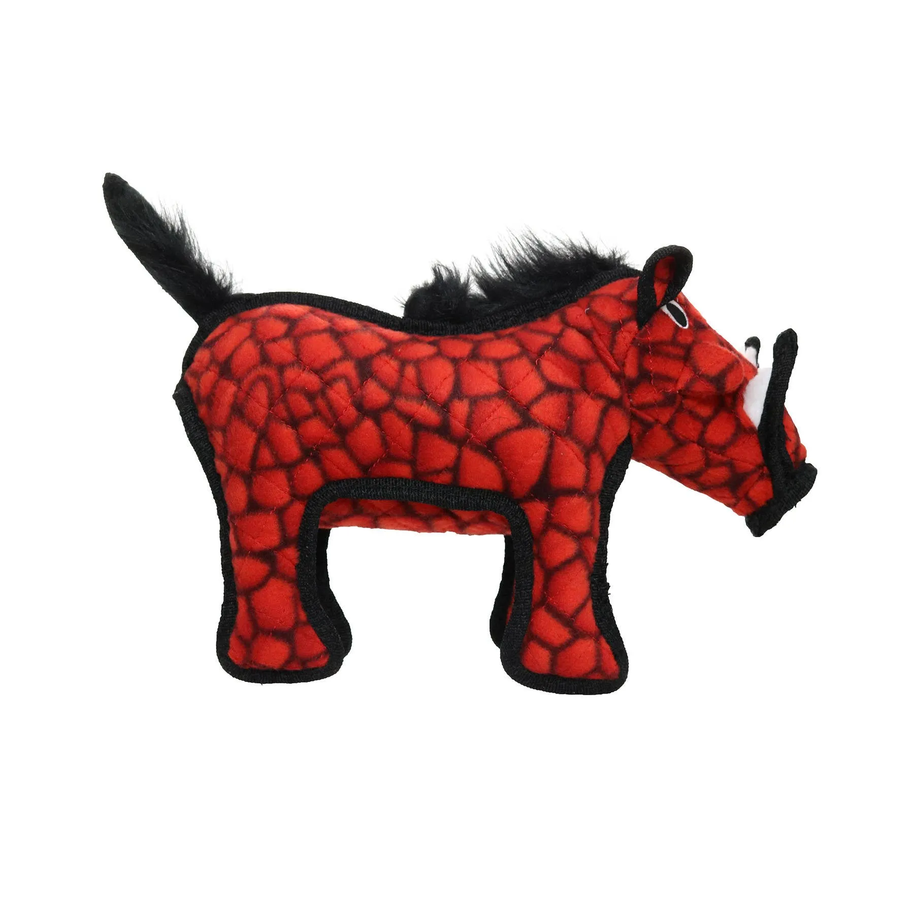 Tuffy Dog Toys - VIP Products - Tuffy Desert Warthog - Red, Tough, Durable Dog Toy