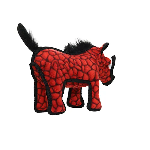 Tuffy Dog Toys - VIP Products - Tuffy Desert Warthog - Red, Tough, Durable Dog Toy