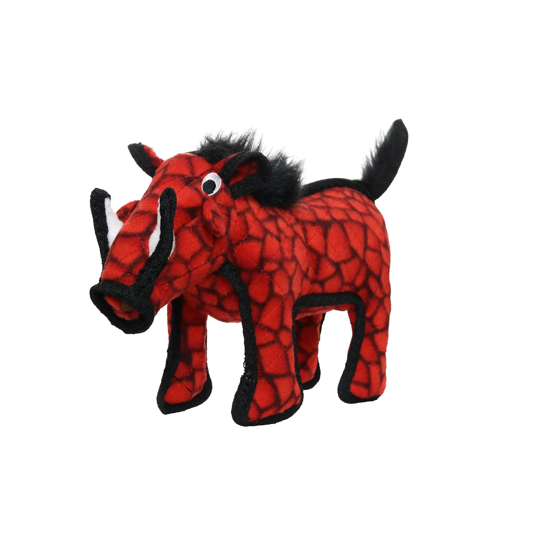 Tuffy Dog Toys - VIP Products - Tuffy Desert Warthog - Red, Tough, Durable Dog Toy