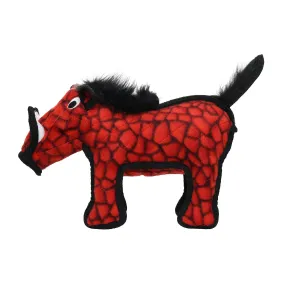 Tuffy Dog Toys - VIP Products - Tuffy Desert Warthog - Red, Tough, Durable Dog Toy