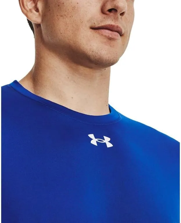 Under Armour Men's Team Tech Loose Cardinal Short Sleeve Shirt
