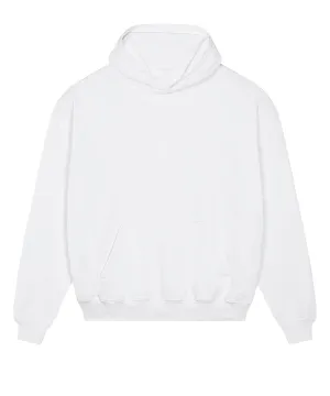 Unisex Cooper dry hoodie sweatshirt (STSU797) | White