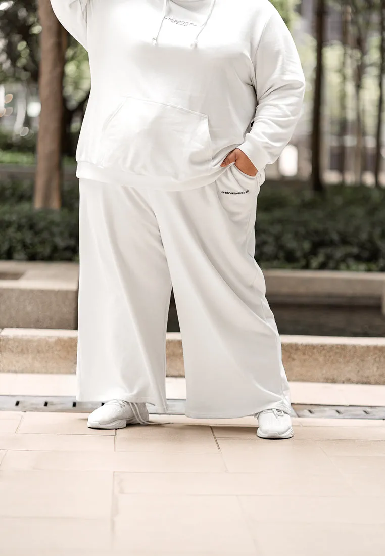Werra Premium Staycation Wide Leg Pants - Light Pink