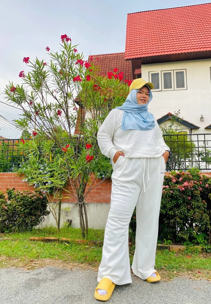 Werra Premium Staycation Wide Leg Pants - Light Pink