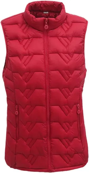 Woman Jacket Vest Autumn Winter Cotton Short Sleeveless Down Cotton-Padded Vest Plus Size Coat