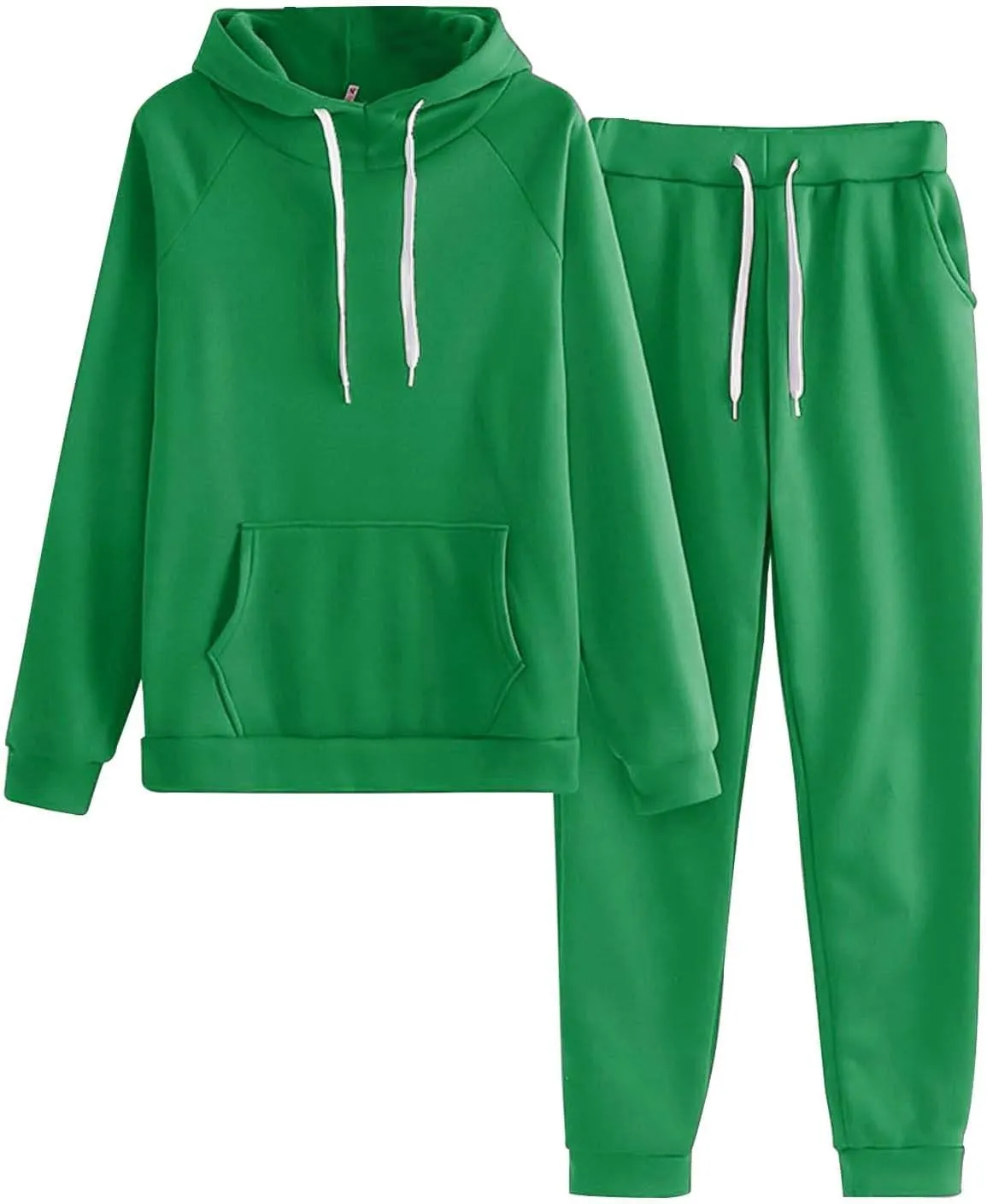 Women 2 Piece Lounge Sets Long Sleeve V Neck Clothing Outfits Jogger Sweatsuit Sets Sweatsuits