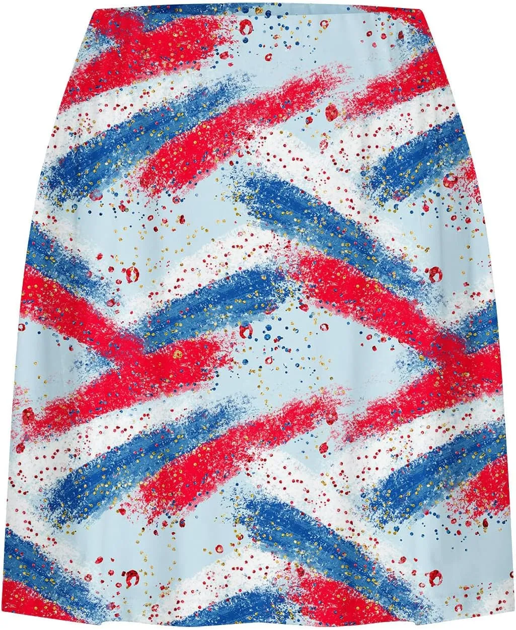 Women American Flag Skorts Yoga Patriotic Striped Active Skirts Beach Vacation Independence Day Golf Tennis Shorts