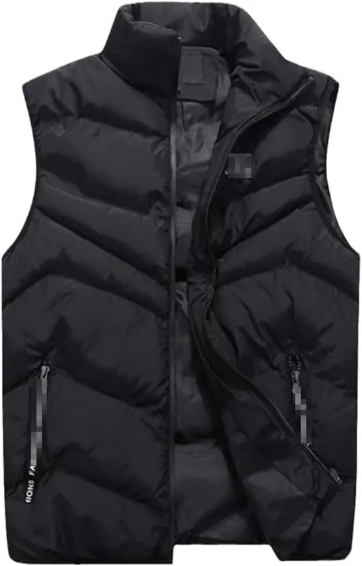 Women Vest Winter Casual Coats Cotton-Padded Jacket Sleeveless Thicken Waistcoat Plus Size