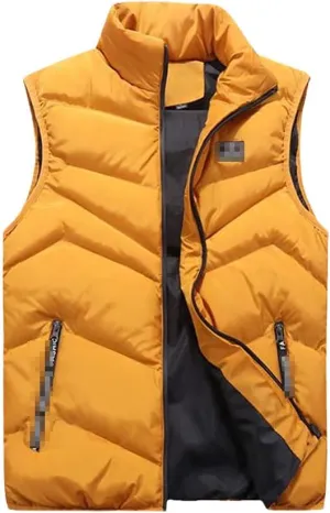 Women Vest Winter Casual Coats Cotton-Padded Jacket Sleeveless Thicken Waistcoat Plus Size