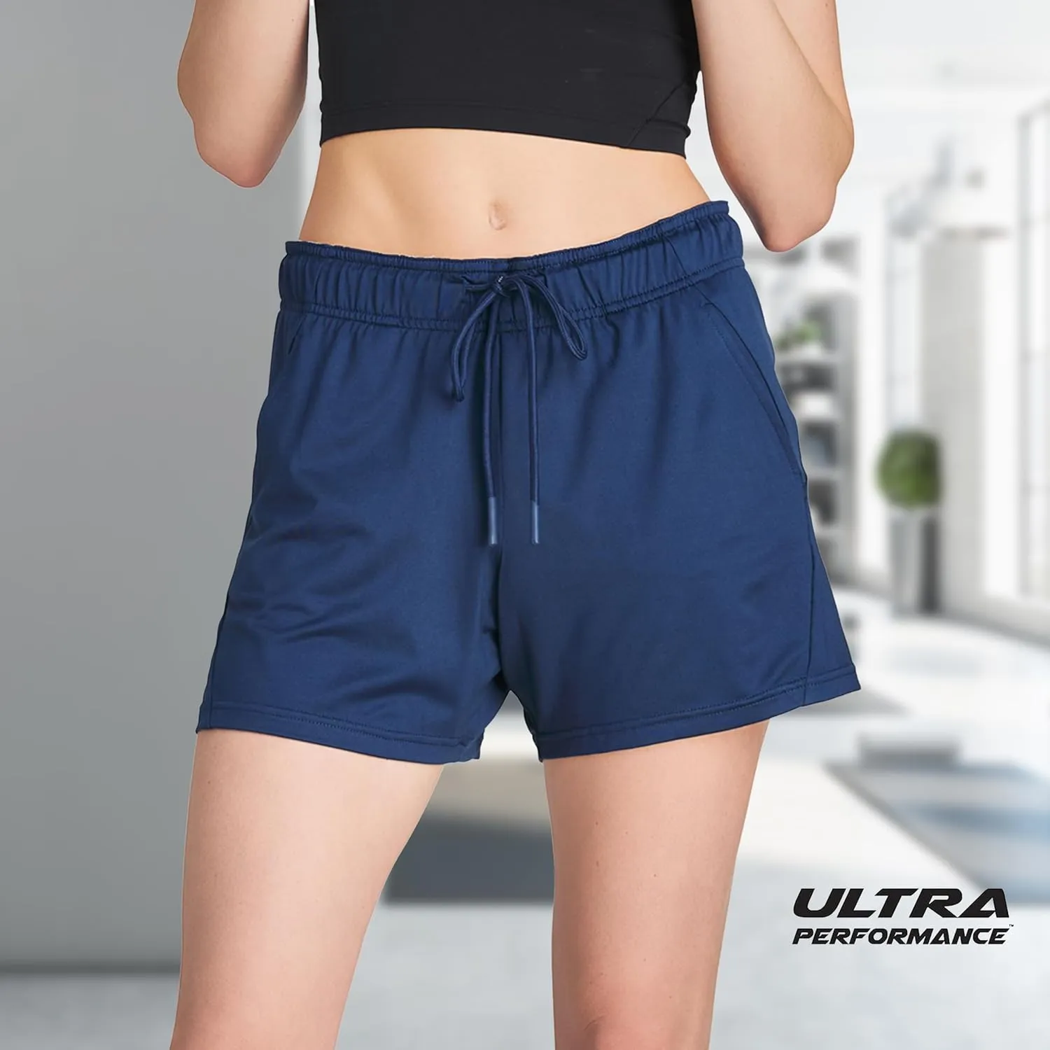 Womens Dry Fit Athletic Running Shorts 3 Pack Women's Workout Gym Short's, Casual Lounge Beach Short for Women