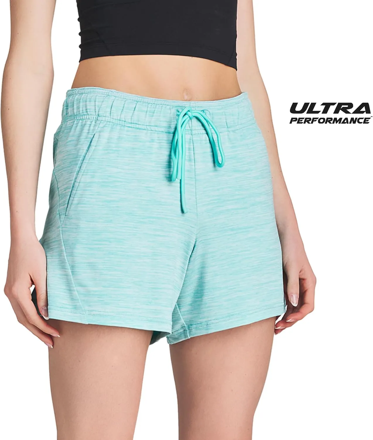 Womens Dry Fit Athletic Running Shorts 3 Pack Women's Workout Gym Short's, Casual Lounge Beach Short for Women