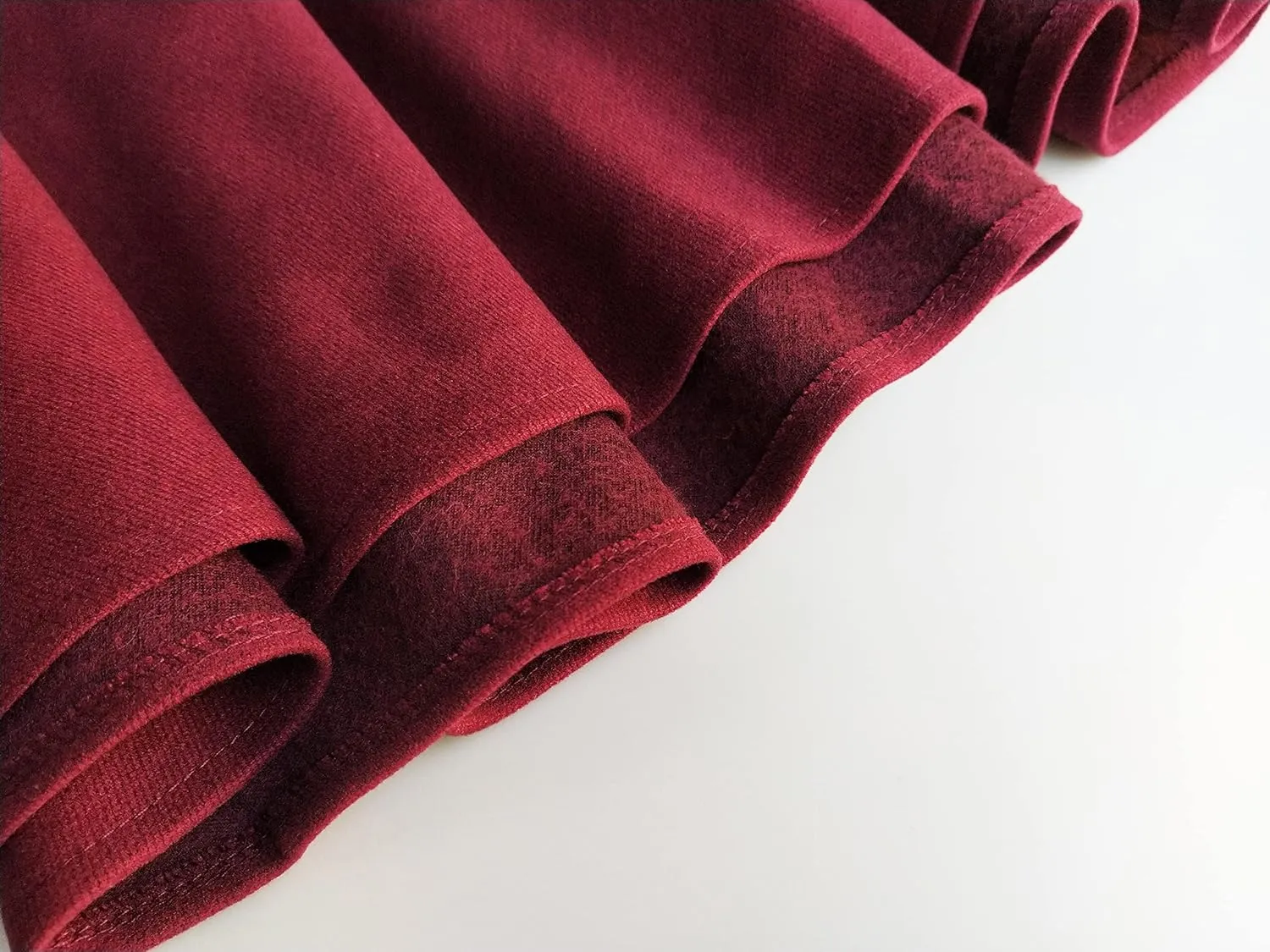 Women's High Elastic Waist Maxi Wool Skirt A-line Plaid Winter Warm Flare Long Skirt