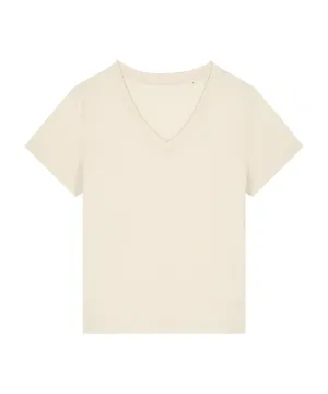 Womens Stella Isla v-neck t-shirt (STTW176) | Natural Raw