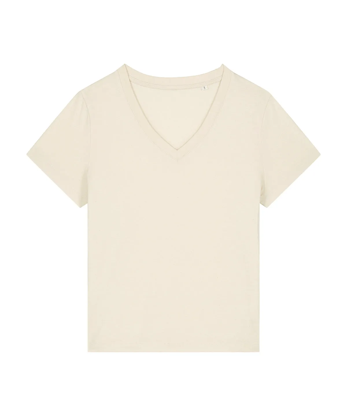 Womens Stella Isla v-neck t-shirt (STTW176) | Natural Raw