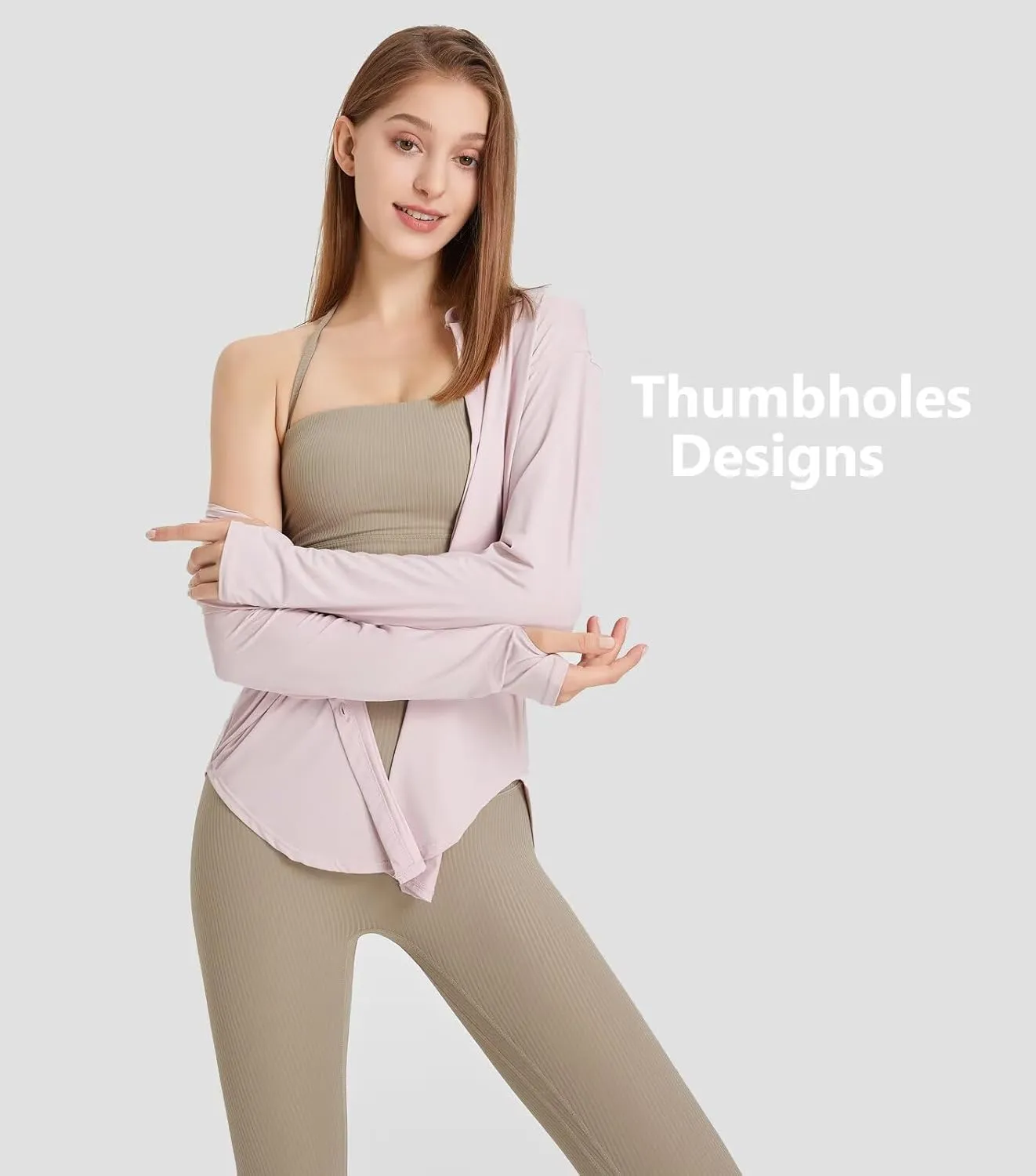 Women's Sun Protection Shirts Long Sleeve UPF 50  Sun Shirt Quick Dry Button Down Full Cover Up for Summer Hiking Outdoor