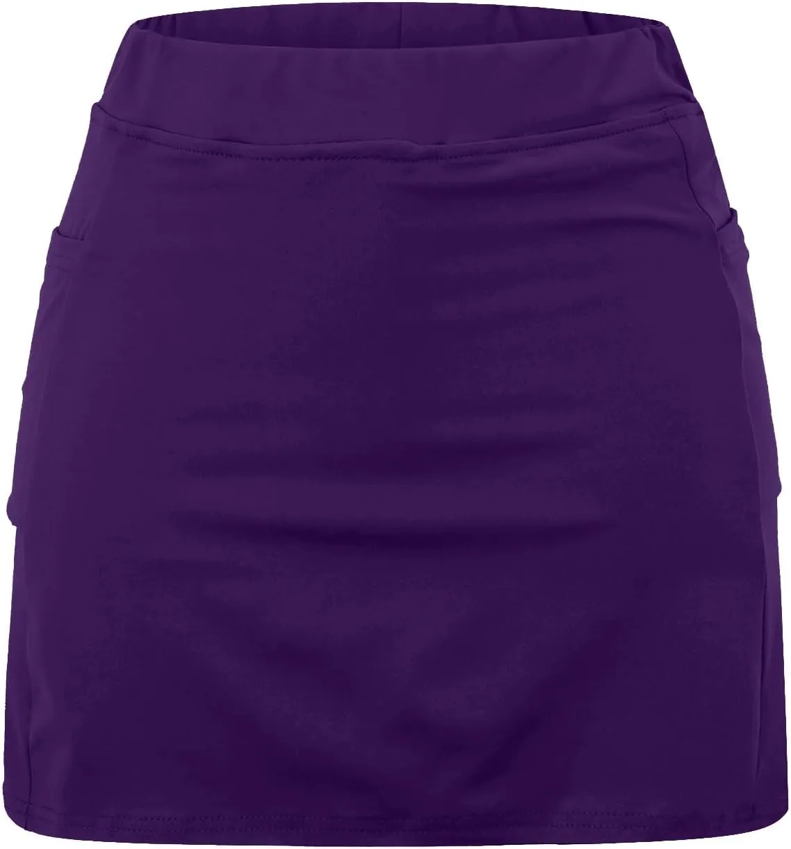 Women's Trendy Hiking Cargo Skort Skirt High Waisted Golf Casua Workout Sport Skirts with Pockets Build in Shorts