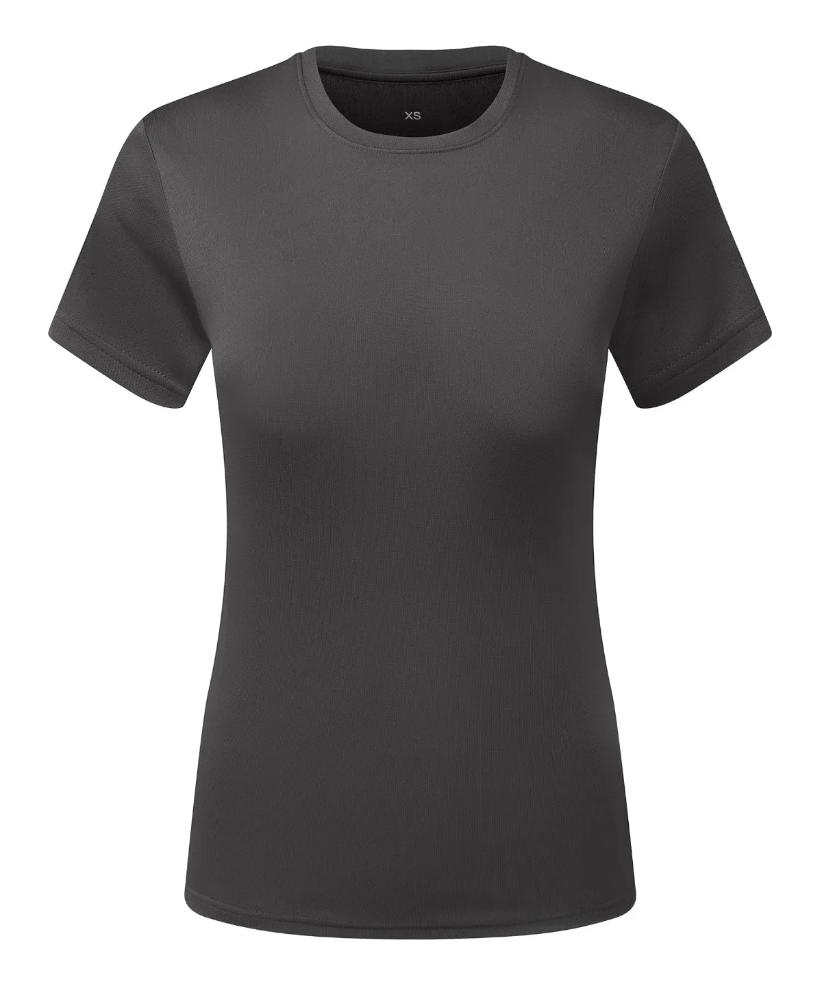 Womens TriDri® textured recycled tee | Charcoal