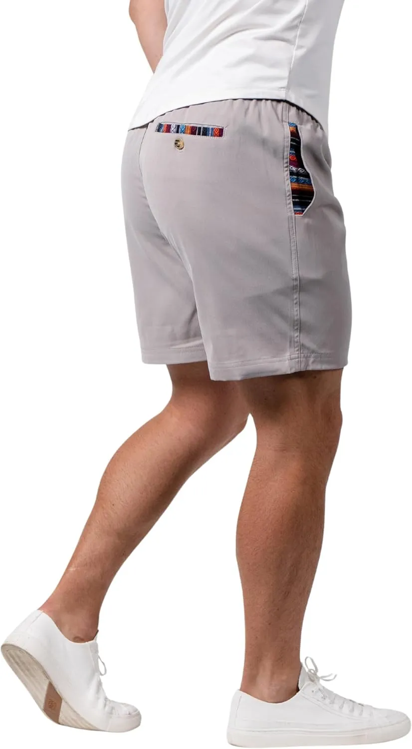 Wowie Mens Sapien 2.0 Shorts, 7 Inch Inseam